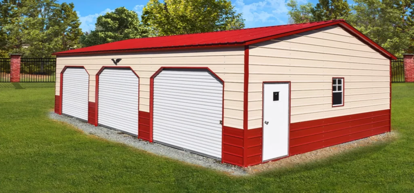 Custom Metal Garages – Dropkick Carports