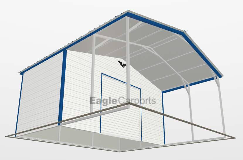 Vertical Roof Metal Combo Unit - 20X20X9