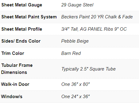 Triple Bay Side Entry Garage - 24X35X10